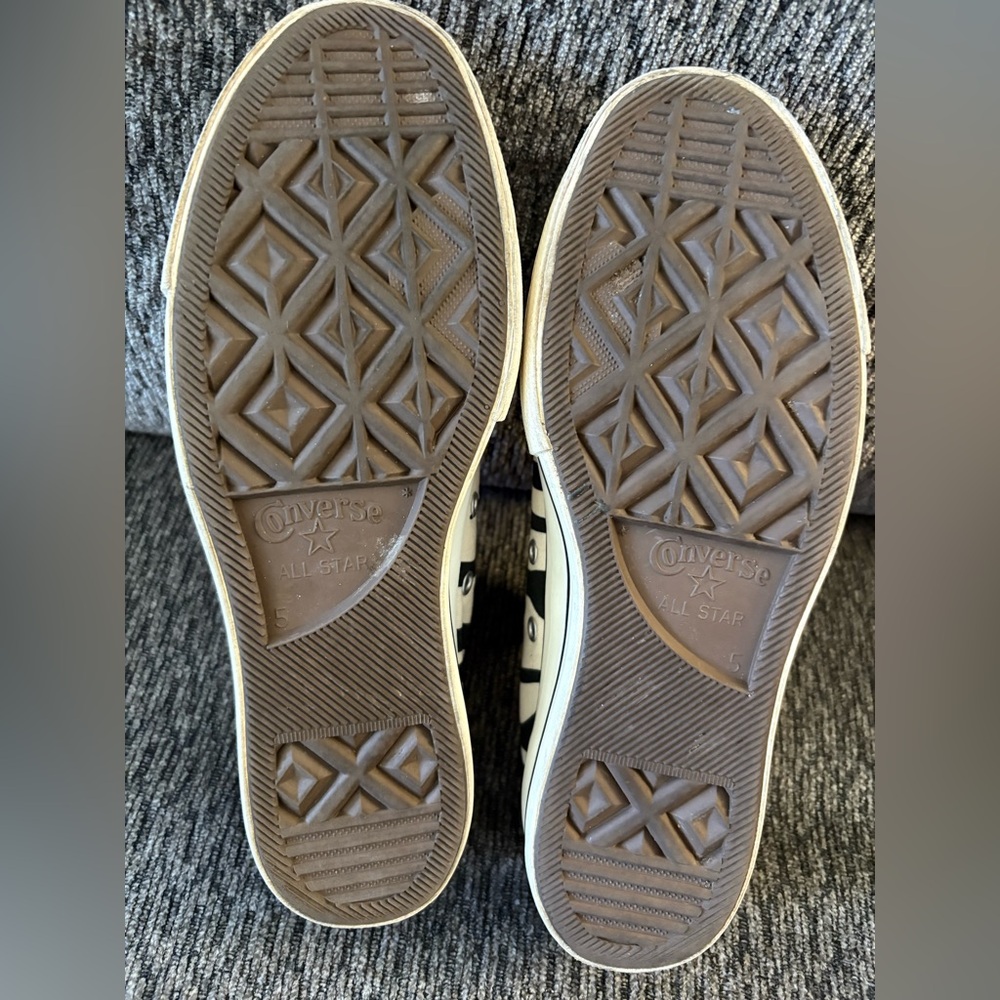 Converse All Star Chuck Taylor Unisex Zebra Low Top Sneakers Women’s 7 Men’s 5 - Picture 10 of 12
